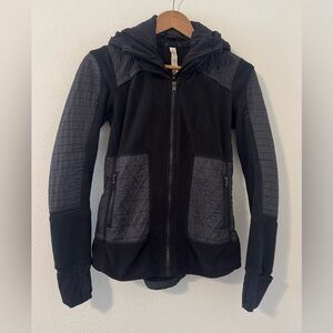 Women's Black LULULEMON Jacket